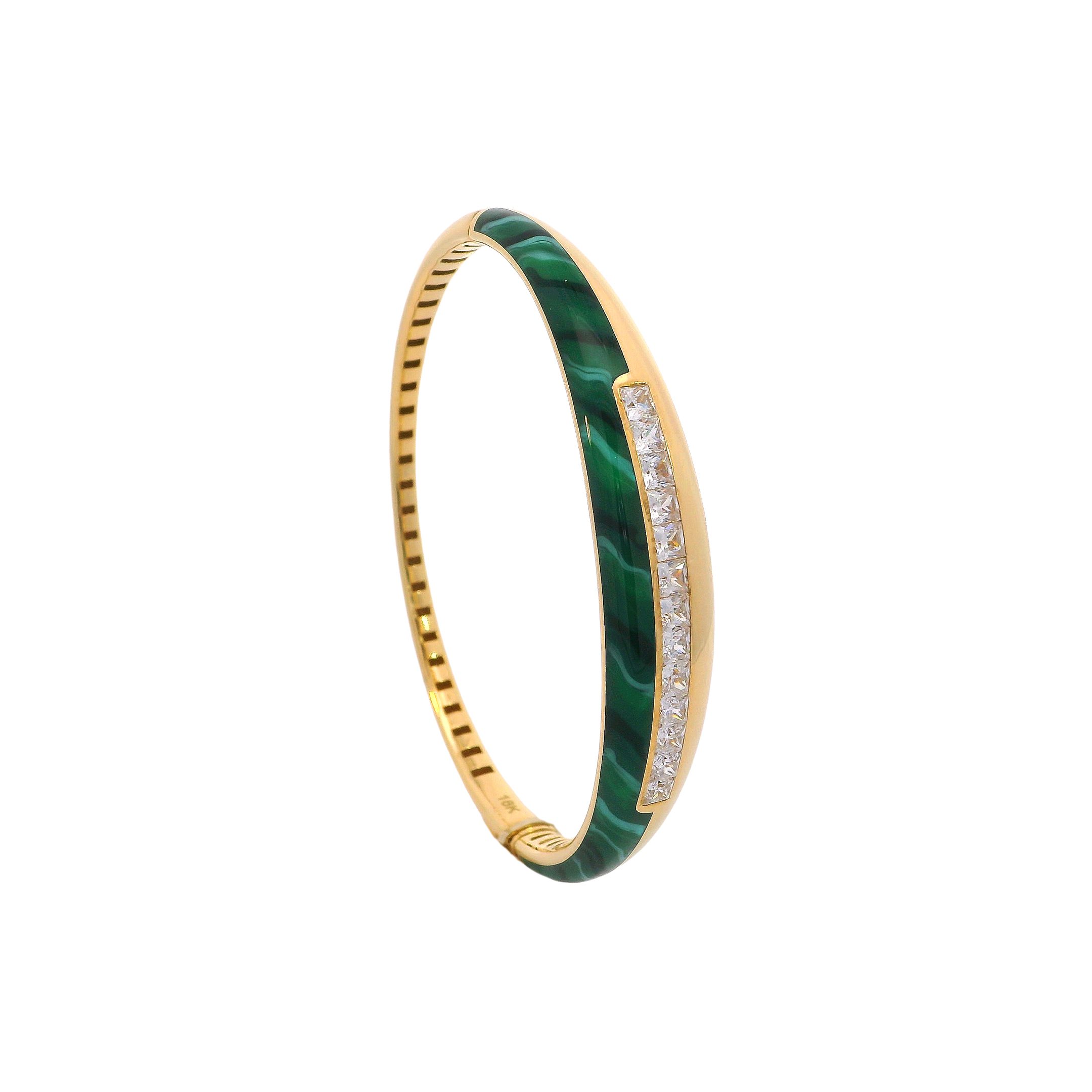 Verdant Grace Bangle