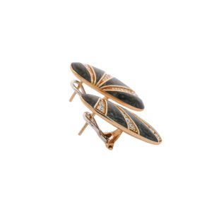 Midnight Shell Earrings