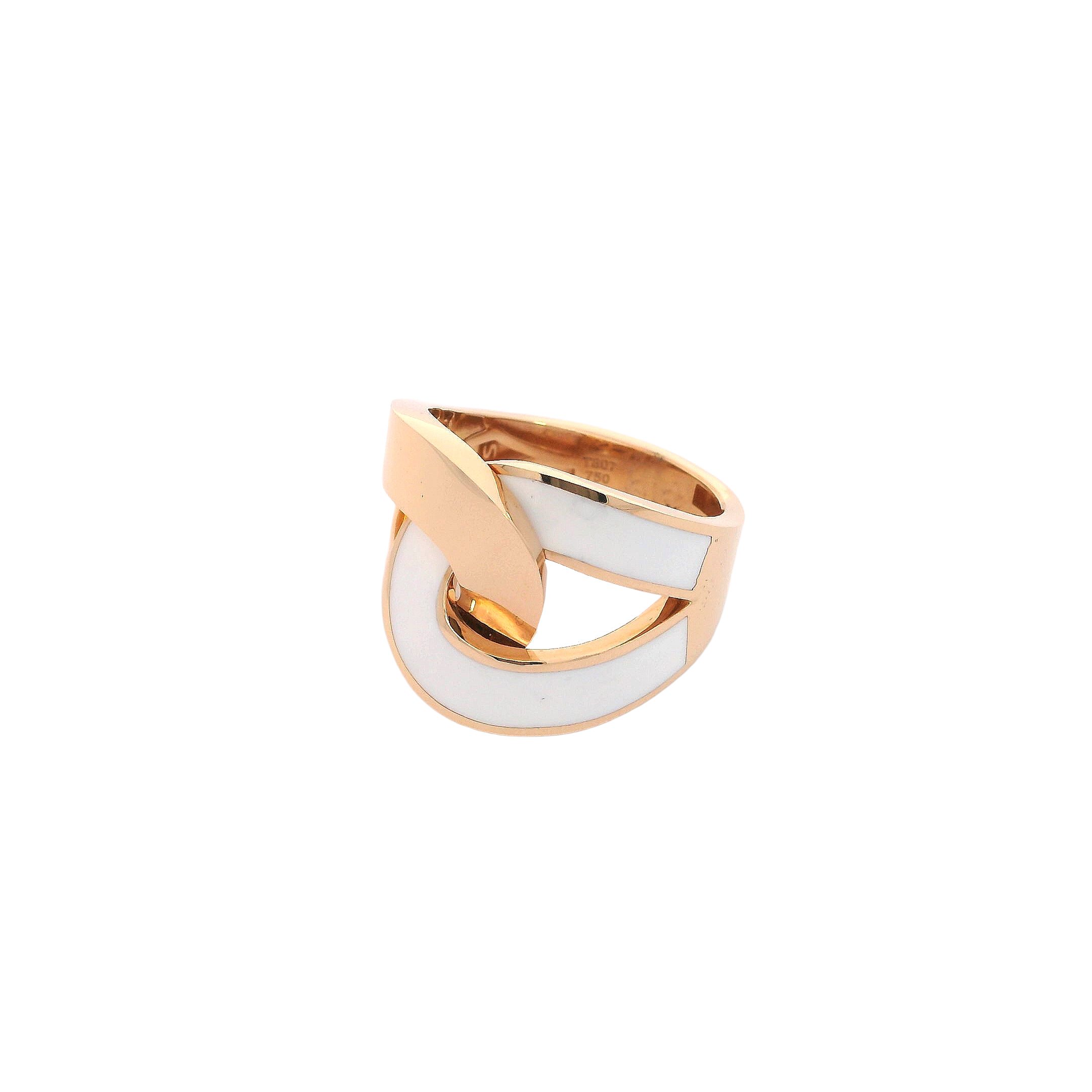 Ivory Twist Ring