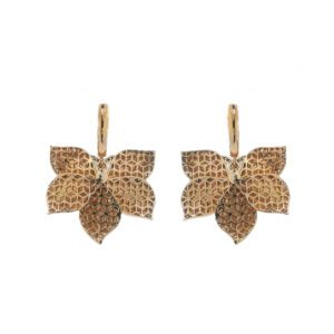Floral Bloom Gold Earrings