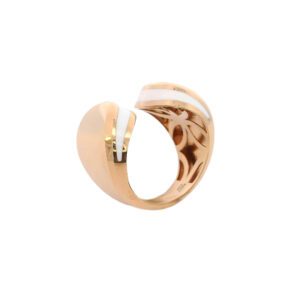 Moon Arc Gold Ring