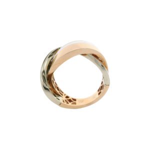 Sunset Twist Dual Enamel Ring